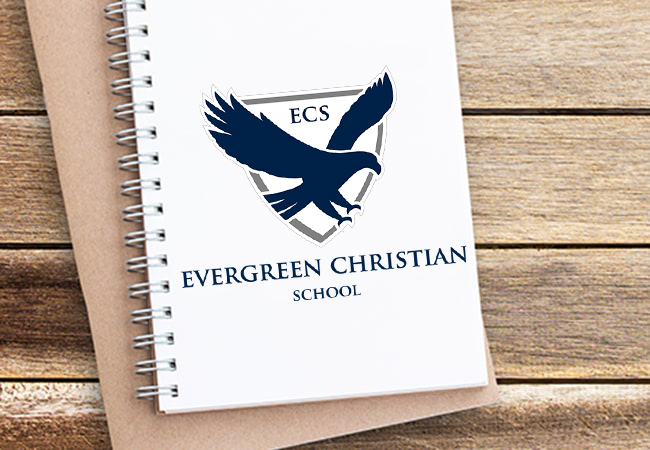 School Logo Design: Evergreen Christian School