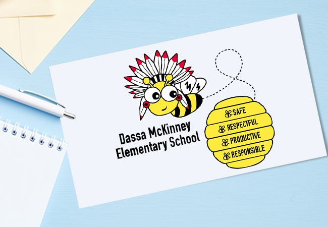 School Mascot Design: Dassa McKinney Elementary School