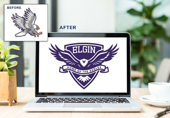 Elementary School Logo Design: Elgin Elementary