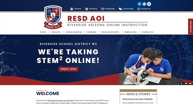 Riverside Elementary School District Online School