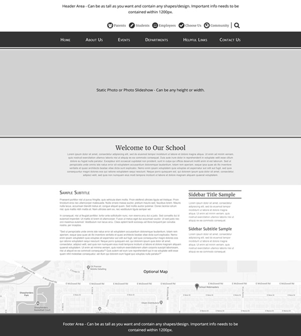 Custom Template School Websites Juniper Home