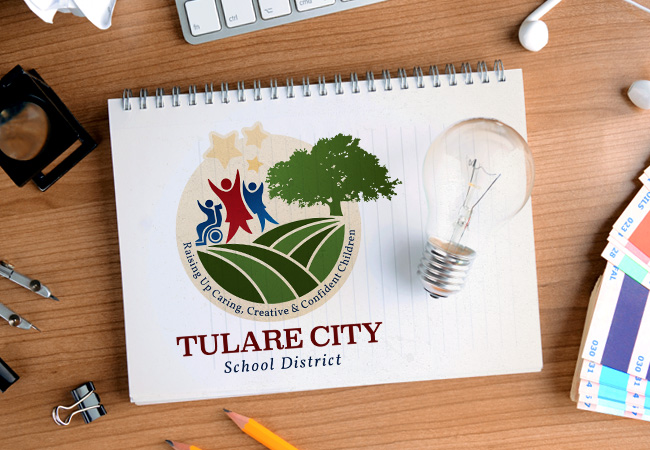 School Logo Design: Tulare ESD