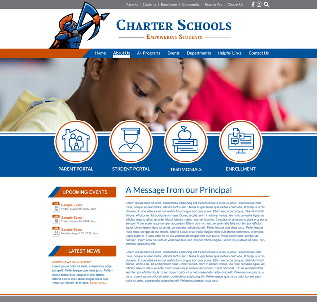 A Plus Charter template