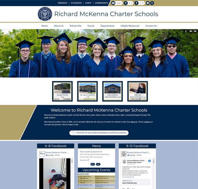 Richard Mckenna Charter School customized template